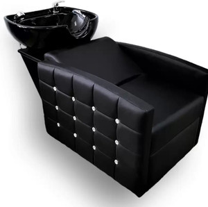 SALOONSIDE chand 556 Shampoo Chair with Leg Rest