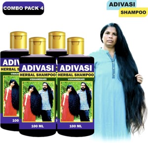 Adivasi Neelambari best ayurvedic herbal Shampoo (400 ml)