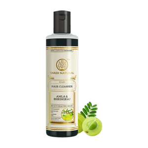KHADI Amla & Bhringraj Hair Cleanser Shampoo 200 ml - Image 6