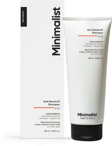 Minimalist Anti-Dandruff Shampoo 3.5% 100 ml