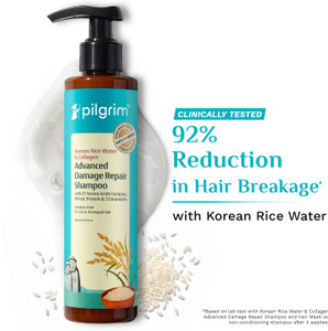 Pilgrim Korean Rice Water Damage Repair Shampoo 200ml - Image 6