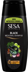 SESA Ayurvedic Shampoo for Hair Fall Control With Bhringraj and 16 Natural Herbs