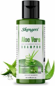 skengers Natural Aloe vera Shampoo Soft & Shiner Hair Daily Usages