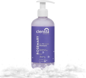 Clensta Rosemary Hair Fall Control Shampoo with Rosemary & Biotin for Reducing Hair Loss