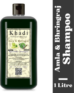 khadi natural herbal Amla and Bhringraj Shampoo 1 Litre
