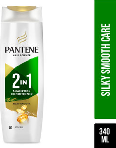 PANTENE Hair Science 2in1 Silky Smooth Shampoo+Conditioner (340 ml)