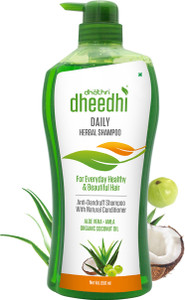 Dhathri Dheedhi Daily Herbal Shampoo| Anti Dandruff Shampoo for Women and Men