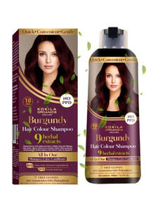 KOKILA NOPPD Shampoo Hair Colour, Burgundy - Image 1