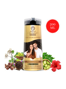 KOKILA Hair Color Shampoo Natural Black 200ml - Image 5