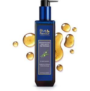 Blue Nectar Hair Fall Control and Healthy Scalp Hair Cleanser Shampoo for dry dull