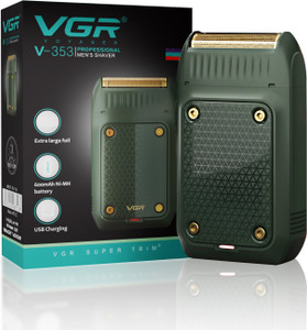 VGR V-353 Professional Shaver Electric Ultra Thin Shaver Rechargeable Razor  Shaver For Men