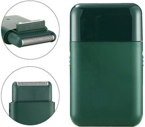 Orelius Fire ® Rechargeable Electric Ultra Thin Shaver 500 mAh Mini Beard Trimmer Shaver For Men, Women