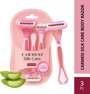 कार्मेसी Silk Care Body Razor | Smooth & Painless Hair Removal | Soft & Silky Skin