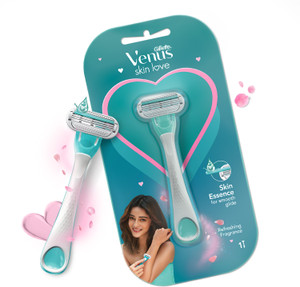 Gillette Venus Skin love with skin essence Glidestrip| For Hair Removal, Women