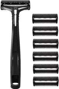 alku G Guard Shaving Combo (1 Razor + 6 Cartridges) (Pack of 7) Razors & Cartridges, Men & Women
