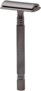 Indian Shaving Razor Pearl Shaving Double Edge Safety Razor (Graphite Black) - Best Shaving ...