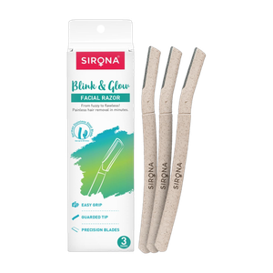 SIRONA Reusable Face Razor Pack Of 3 @169