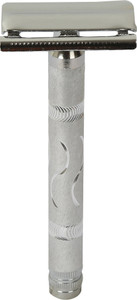 tinku Double Edge Metal Safety Razor (Rust Proof, Silver) (T-450), Men