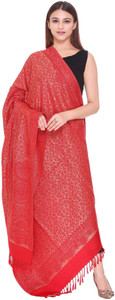 MANBHAV Acrylic Woven Women Shawl
