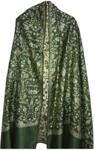 Royal-E-Kashmir Cashmere, Generic, Pashmina, Wool Embroidered Women Shawl