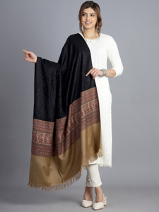 Ravaiyaa - Attitude Is Everything Wool Paisley, Woven Women Shawl