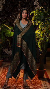 STSHAWLS Acrylic Self Design Women Shawl