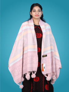 Daily Needs Shop Pashmina Self Design Women Shawl