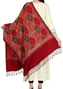 kaps Cashmere, Pashmina Embroidered Women, Men Shawl