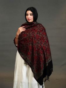 SHIFNEEN Acrylic Woven Women Shawl