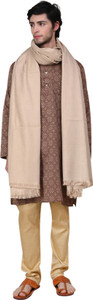 Cambik Pashmina Solid Men Shawl