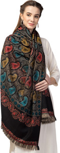 Tweedle Wool Paisley Women Shawl