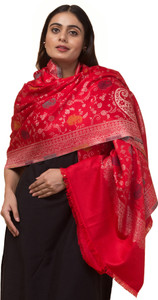 Tweedle Wool Woven Women Shawl