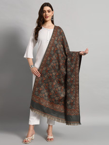Ravaiyaa - Attitude Is Everything Wool Printed Women Shawl