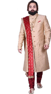 Diamond Style Sherwani For Men's Embroidered Sherwani