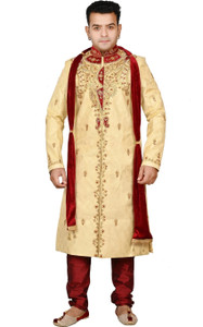Diamond Style Sherwani For Men's Embroidered Sherwani