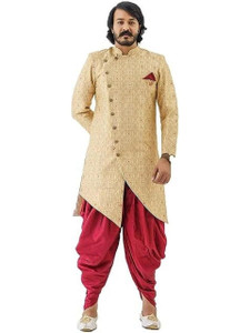 N.B.F Fashion Self Design Sherwani