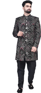 Diamond Style indo Western Embroidered Sherwani