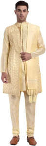 One Fort Men's Traditional Embroidered Sherwani