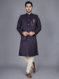 Brand Boy Printed Sherwani