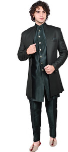 DIAMOND Double indo Western Solid Sherwani