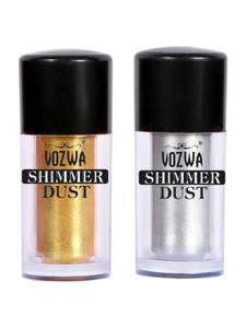 VOZWA Eyeshaodw Shimmer Dust 4g- Golden + Silver