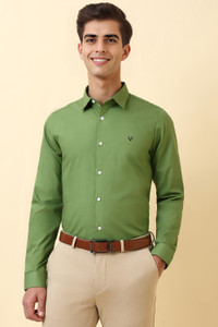 Allen Solly Men Slim Fit Solid Formal Shirt - Image 1