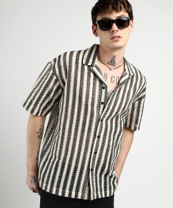 CAMPUS SUTRA Men Printed Casual Multicolor Shirt