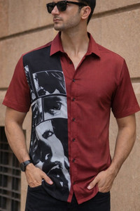 DapperMan Men Striped Casual Multicolor Shirt
