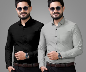 CHEAPSHIRTS Men Solid Formal Multicolor Shirt