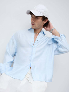 VASTRADO Men Blue Casual Shirt - Image 6