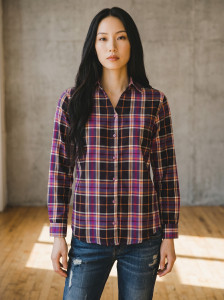 Hive91 Women Checkered Casual Multicolor Shirt