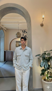 Dhakre fashion Men Self Design Casual Grey Shirt