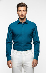 Colours 'n' Collars Men Color Block Formal Grey Shirt