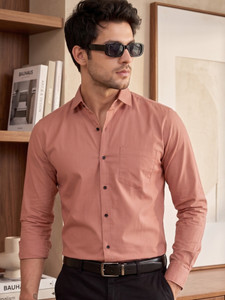 NIVICK Men Solid Formal Multicolor Shirt